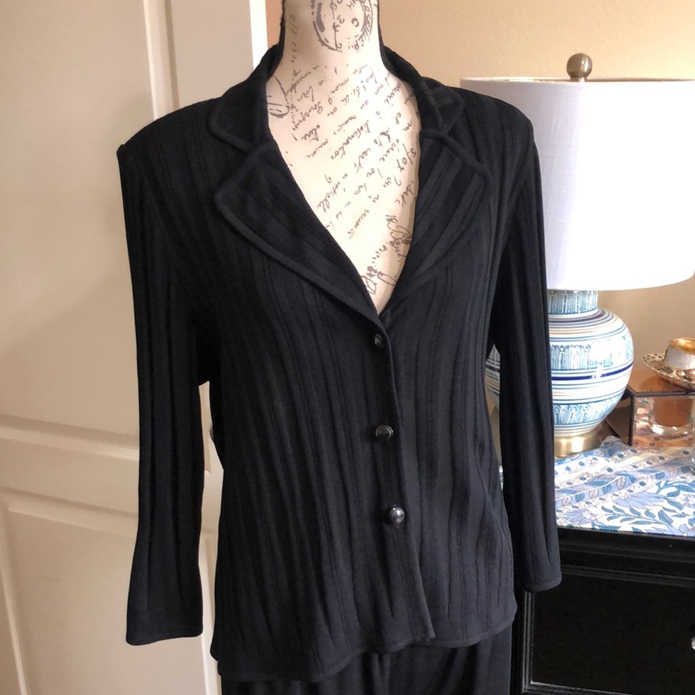 Exclusively Misook 2 Piece Coordinating Pant Suit - image 3